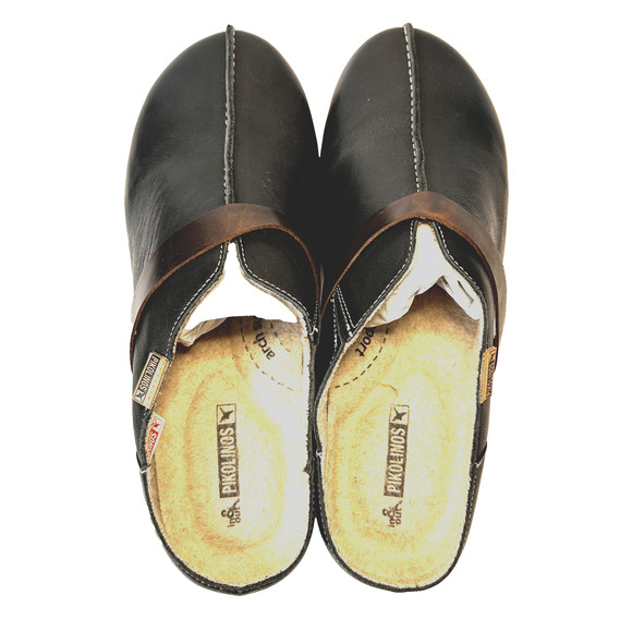 Pikolinos Granada Clogs Womens EU 40 US 9.5 Black Slip On Memory Foam Comfort - Picture 2 of 6